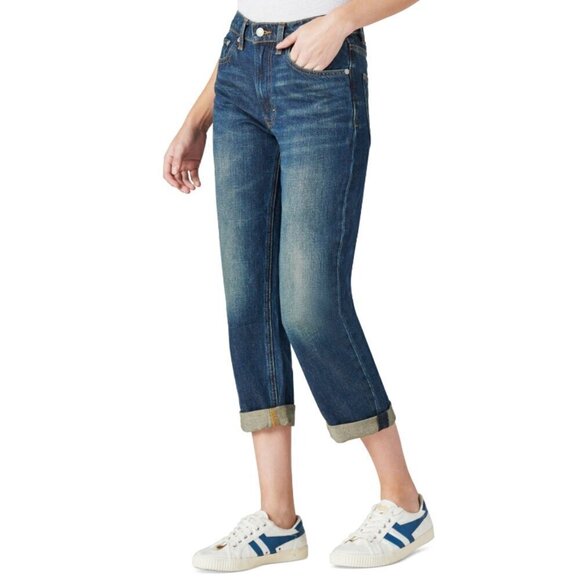 Lucky Brand Women's Size 8 Mid Rise Cuffed Mom Jeans NWT - Picture 3 of 6